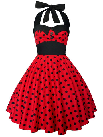 Vintage-inspired Pin-up Dress