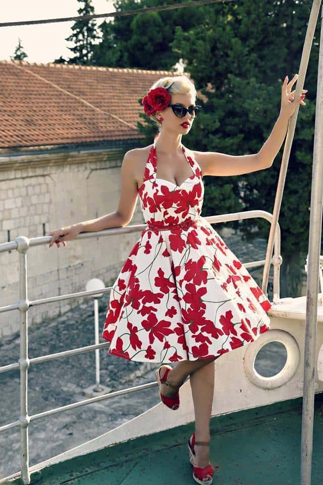 Vintage-inspired Pin-up Dress|South Africa Vintage-inspired Pin-up Dress|South Africa