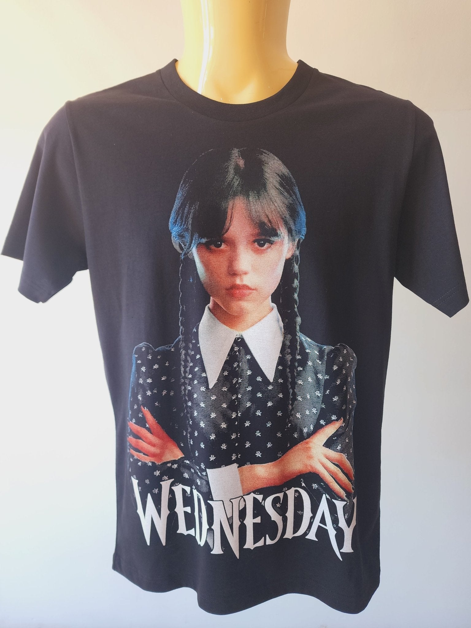 Wednesday Double Sided Black T-shirt