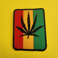 Weed Iron on Patch