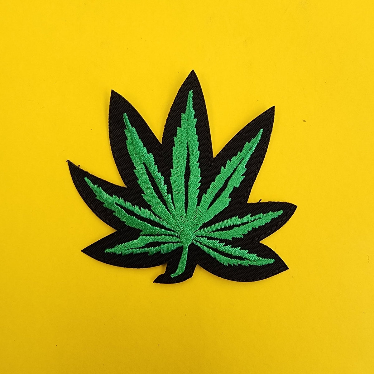 Weed Iron on Patch