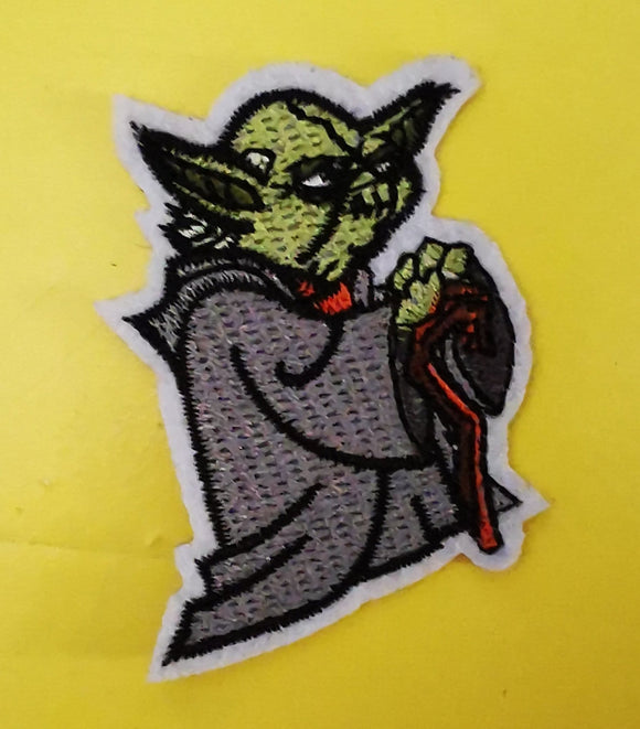 Yoda Embroidered Iron on Patch - Kwaitokoeksister South Africa
