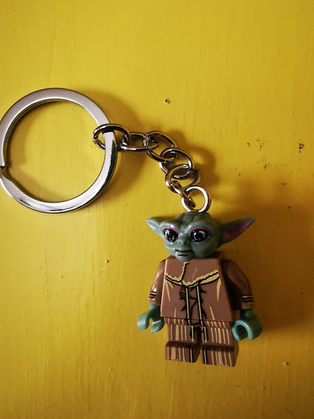 Mandalorian Llavero Yoda Lego Keychain Llavero Lego Yoda New Lego